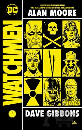 Watchmen – Alan Moore, Dave Gibbons – İthaki Yayınları kitap kapağı