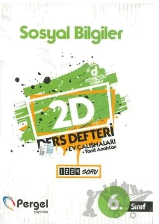 6. Sınıf 2022 Sosyal Bilgiler 2D – Kolektif – Pergel Yayınları kitap kapağı