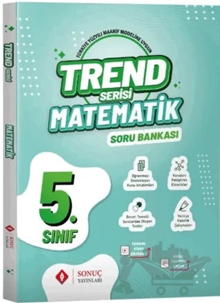 5. Sınıf Matematik Trend Serisi Soru Bankası – Kolektif – Sonuç Yayınları kitap kapağı