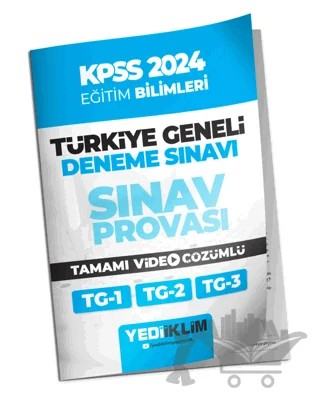 2024 KPSS Türkiye Geneli Eğitim Bilimleri ( 1-2-3 ) Deneme Sınavları Tamamı Video Çözümlü – Kolektif – Yediiklim Yayınları kitap kapağı