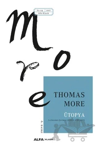 Ütopya – Thomas More – Alfa Yayınları kitap kapağı