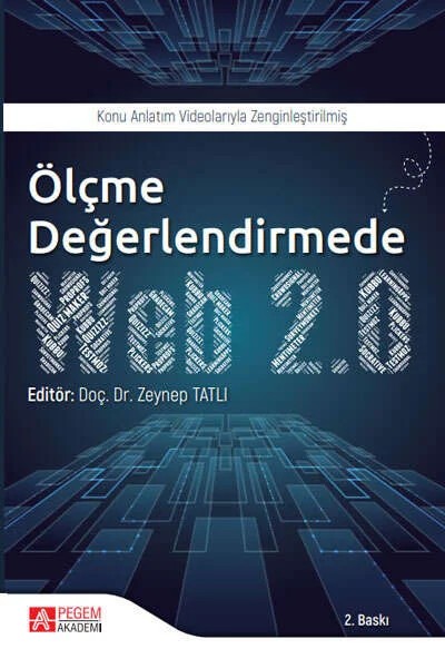 Ölçme Değerlendirmede Web 2.0 – Zeynep Tatlı, Alper Aslan, Göksel Çelenk, Mehmet Kara, Mehmet Kokoç – Pegem Akademi Yayıncılık kitap kapağı