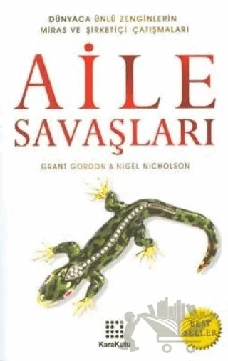 Aile Savaşları – Grant Gordon – Karakutu Yayınları kitap kapağı