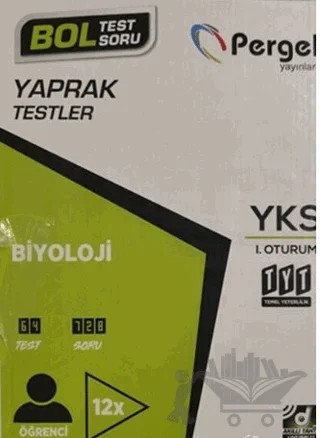 TYT Biyoloji Kutu Test – Kolektif – Pergel Yayınları kitap kapağı