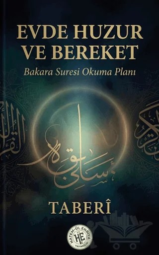 Evde Huzur ve Bereket – Taberi – Hatem'ül Enbiya Yayıncılık kitap kapağı