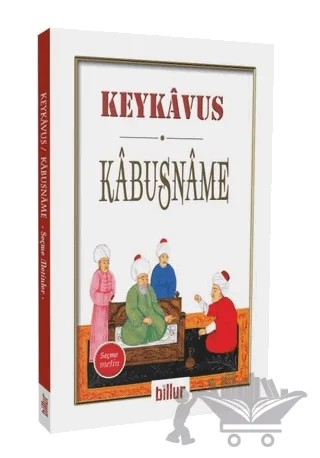 Kabusname – Keykavus – Billur Yayınları kitap kapağı