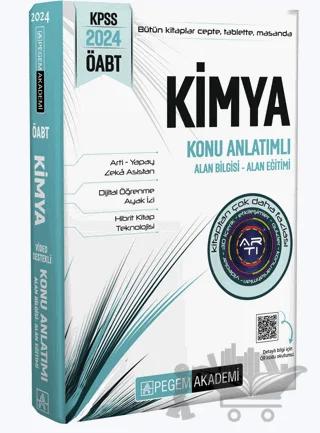 2024 KPSS ÖABT Kimya Konu Anlatımlı – Kolektif – Pegem Akademi Yayıncılık kitap kapağı