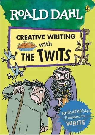 Creative Writing With The Twits – Roald Dahl – Puffin Books kitap kapağı