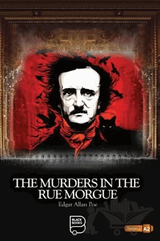 The Murders In The Rue Morgue – Edgar Allan Poe – Black Books kitap kapağı