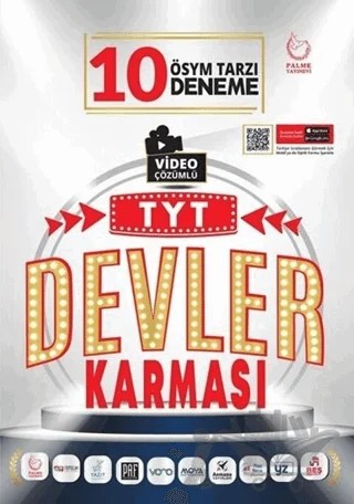 Palme YKS TYT Devler Karması 10 Deneme Sınavı – Kolektif – Palme Yayınları kitap kapağı
