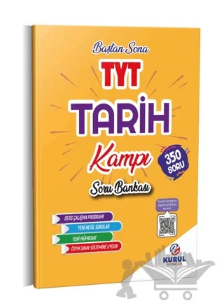 TYT Kampı 350 Soruda Tarih Soru Bankası – Kolektif – Kurul Yayıncılık kitap kapağı