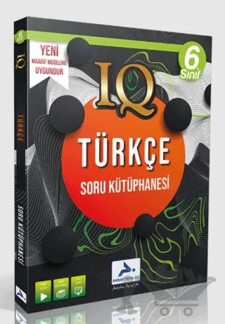 6. Sınıf IQ Türkçe Soru Kütüphanesi – Kolektif – Paraf Yayınları kitap kapağı