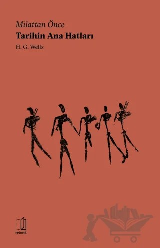 Milattan Önce – H. G. Wells – Retorik kitap kapağı