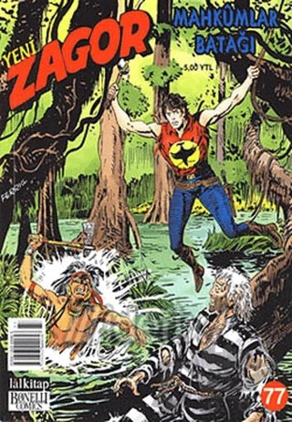 Yeni Zagor Sayı: 77 Mahkumlar Batağı – Lal Kitap kitap kapağı