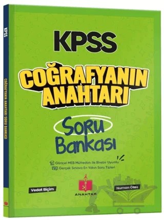 2026 KPSS Coğrafyanın Anahtarı Soru Bankası – Kolektif – Anahtar Kitap kitap kapağı