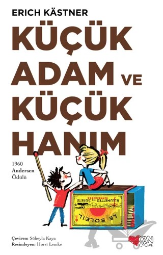 Küçük Adam ve Küçük Hanım – Erich Kastner – Can Çocuk Yayınları kitap kapağı