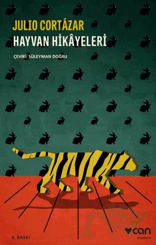 Hayvan Hikayeleri – Julio Cortazar – Can Yayınları kitap kapağı
