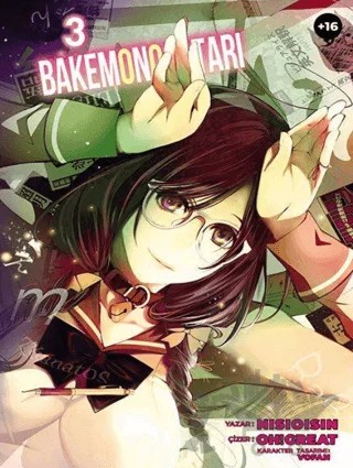 Bakemonogatari Cilt 3 – Nisioisin – Komikşeyler Yayıncılık kitap kapağı