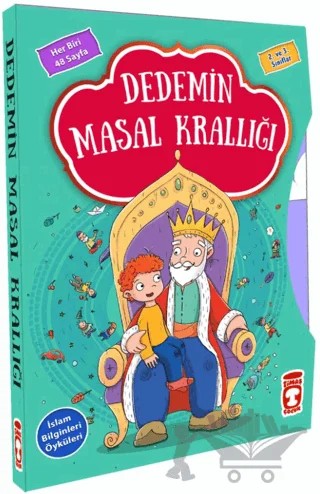 Dedemin Masal Krallığı – Didem Demirel – Timaş Çocuk kitap kapağı