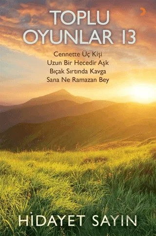 Toplu Oyunlar 13 – Hidayet Sayın – Cinius Yayınları kitap kapağı
