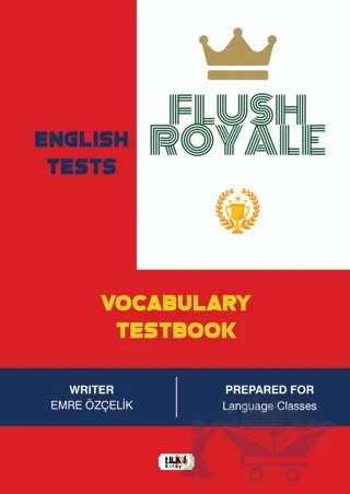 Flush Royale Vocabulary Test Book – Emre Özçelik – Tilki Kitap kitap kapağı