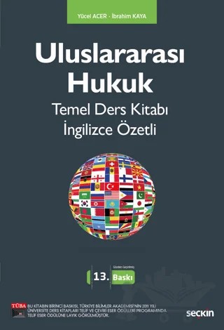 Uluslararası Hukuk Temel Ders Kitabı – Yücel Acer, İbrahim Kaya – Seçkin Yayıncılık kitap kapağı