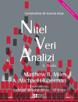 Nitel Veri Analizi – A. Michael Huberman, Matthew B. Miles – Pegem Akademi Yayıncılık kitap kapağı