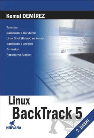 Linux BackTrack 5 – Kemal Demirez – Nirvana Yayınları kitap kapağı