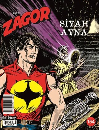 Zagor Sayı: 154 - Siyah Ayna – Lal Kitap kitap kapağı