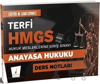 Terfi HMGS Anayasa Hukuku Ders Notları – M. Sami Sönmez – Pelikan Tıp Teknik Yayıncılık kitap kapağı
