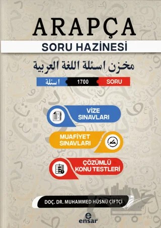 Arapça Soru Hazinesi – Muhammed Hüsnü Çiftçi – Ensar Neşriyat kitap kapağı