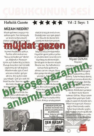 Bir Köşe Yazarının Anlamlı Anıları… – Müjdat Gezen – Kırmızı Kedi Yayınevi kitap kapağı