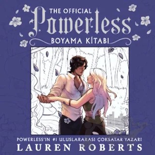 Powerless Boyama Kitabı – Lauren Roberts – Beta Byou kitap kapağı