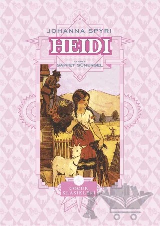 Heidi – Johanna Spyri – İş Bankası Kültür Yayınları kitap kapağı
