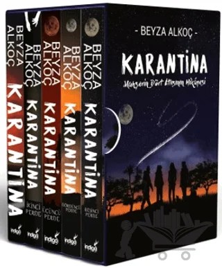 Karantina Serisi 5 Kitap (Kutulu) – Beyza Alkoç – İndigo Kitap kitap kapağı