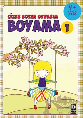Çizer Boyar Oynarım Boyama 1 – Kolektif – Bilgi Yayınevi kitap kapağı