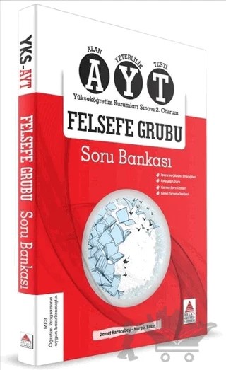 2018 YKS - AYT Felsefe Grubu Soru Bankası (2. Oturum) – Demet Karacabey, Nurgül Bakır – Delta Kültür Yayınevi kitap kapağı