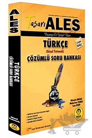 ALES Türkçe Sözel Yetenek Çözümlü Soru Bankası – Hüseyin Arslan, Muharrem Yılmaz – Tasarı Eğitim Yayınları kitap kapağı