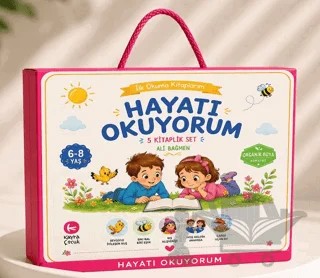 Hayatı Okuyorum Seti - 5 Kitap – Kayra Çocuk kitap kapağı
