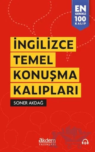 İngilizce Temel Konuşma – Soner Akdağ – Akdem Yayınları kitap kapağı