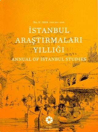 İstanbul Araştırmaları Yıllığı No: 3 - 2014 – Kolektif – İstanbul Araştırmaları Enstitüsü kitap kapağı