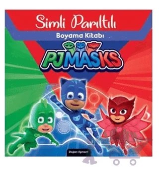 Pjmasks Simli Parıltılı Boyama Kitabı – Kolektif – Doğan Egmont Yayıncılık kitap kapağı
