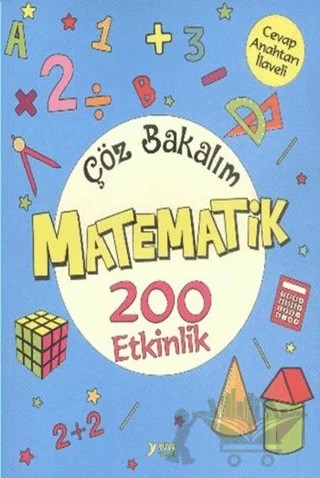Çöz Bakalım Matematik 200 Etkinlik – Nurten Ertaş – Yuva Yayınları kitap kapağı
