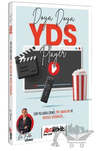 Doya Doya YDS Player 1-2 – Fatih Çömez – HocaWebde Yayınları kitap kapağı