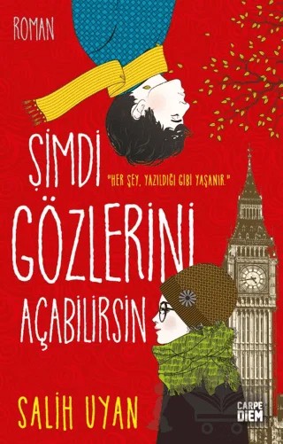 Şimdi Gözlerini Açabilirsin – Salih Uyan – Carpe Diem Kitapları kitap kapağı