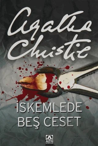 İskemlede Beş Ceset – Agatha Christie – Altın Kitaplar kitap kapağı
