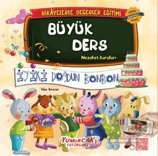 Büyük Ders – Tuba Bozcan – Yumurcak Yayınları kitap kapağı