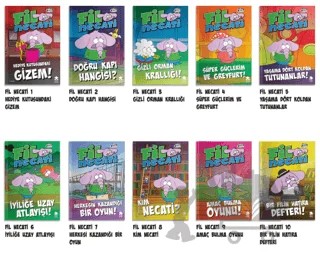 Kral Şakir Fil Necati Seti (10 Kitap) – Varol Yaşaroğlu – Eksik Parça Yayınları kitap kapağı