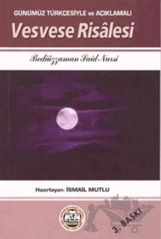 Vesvese Risalesi – Bediüzzaman Said Nursi – Mutlu Yayınevi kitap kapağı