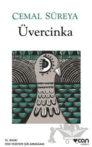 Üvercinka – Cemal Süreya – Can Yayınları kitap kapağı